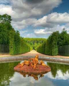 Flora Fountain in the Palace of Versailles