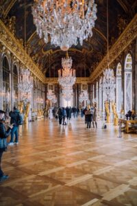 Hall of Mirrors in the Palace of Versailles