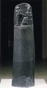 Law Code of Hammurabi in the Louvre Museum